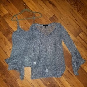 White House Black Market Glitter Dress